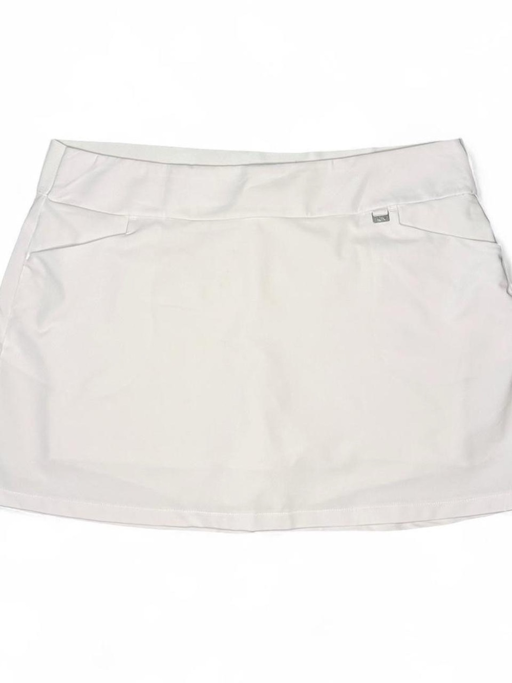 Greg Norman play dry golf skort white XL - country club athletic